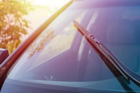 Automobile glass